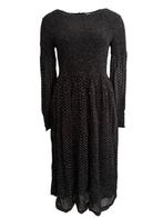 Ganni jurk S, Zwart, Ophalen of Verzenden, Zo goed als nieuw, Maat 36 (S)