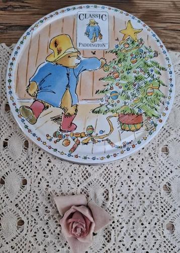 Vintage beertje Paddington kerst blik, KERST beschikbaar voor biedingen