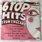 Mini 6 Top Hits From England rose EP, 7 inch, Ophalen of Verzenden, Zo goed als nieuw, Pop