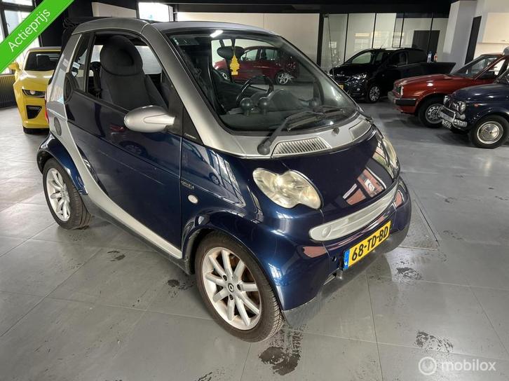 Smart fortwo cabrio 0.7 passion Automaat AIRCO NAP, Auto's, Smart, Bedrijf, Te koop, ForTwo, ABS, Airbags, Airconditioning, Alarm