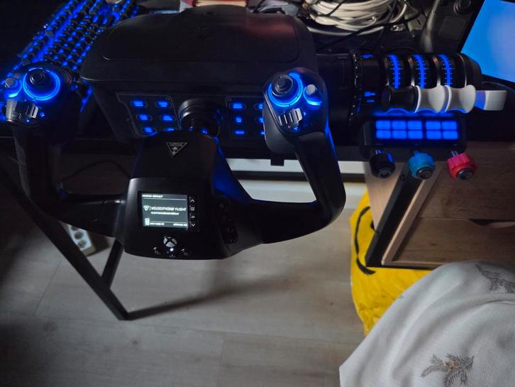 VelocityOne Flight Yoke - Perfect voor Flight Sim!, Spelcomputers en Games, Spelcomputers | Overige, Zo goed als nieuw, Ophalen of Verzenden