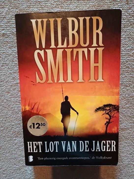 Wilbur Smith - Het lot van de jager, Boeken, Thrillers, Gelezen, Ophalen of Verzenden