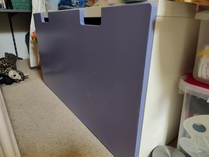 Stuva opbergbank / ladekast paars, Kinderen en Baby's, Kinderkamer | Commodes en Kasten, Gebruikt, Kast, Minder dan 90 cm, 75 tot 100 cm