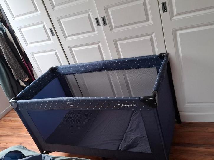 Prenatal Campingbedje - Ideaal voor onderweg!, Kinderen en Baby's, Boxen, Zo goed als nieuw, Rechthoekig, Ophalen