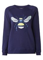 Zoe Karssen de Bijenkorf Bee blauw sweater met borduursel M, Nieuw, Blauw, Maat 38/40 (M), Ophalen of Verzenden