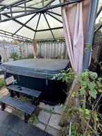 Jacuzzi Spa 6 Persoons Compleet, Tuin en Terras, Bubbelbaden en Hottubs, Ophalen, Gebruikt, Afdekzeil, Vast