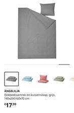 Dekbedovertrek van Ikea kleur grijs 140*200, Huis en Inrichting, Slaapkamer | Beddengoed, Eenpersoons, Dekbedovertrek, Nieuw, Ophalen of Verzenden