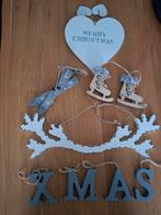 Houten kerst hangers, Ophalen of Verzenden, Zo goed als nieuw