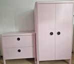 IKEA Busunge kinder- kledingkast + ladekast roze, Ophalen, Kast, 50 tot 70 cm, 105 cm of meer