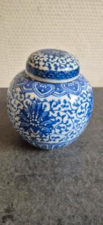 Mooie Gemberpot blauw, Ophalen of Verzenden