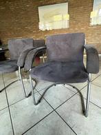 Saporiti eetkamer stoelen - MOETEN SNEL WEG!, Ophalen, Gebruikt, Vier, Stof