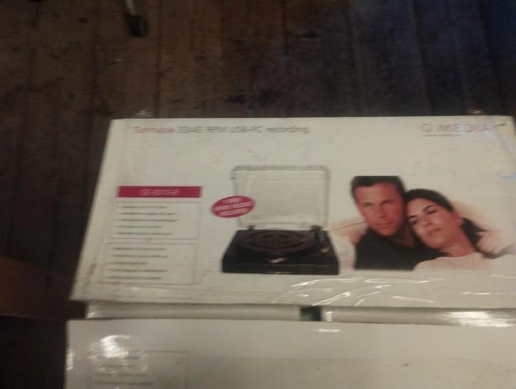 USB Platenspeler - Digitaliseer je Vinyl!, Audio, Tv en Foto, Platenspelers, Zo goed als nieuw, Platenspeler, Overige merken, USB-aansluiting