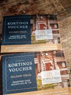 Sauna kortingsbon kortingsvoucher sauna, Tickets en Kaartjes, Eén persoon, Kortingsbon, Spa of Sauna