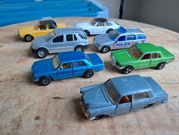 7x Mercedes-Benz Matchbox Majorette Edocar Maisto  beschikbaar voor biedingen