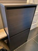 IKEA Bissa schoenenkast zwartbruin 2-vaks, Ophalen, Nieuw