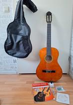 Akoestische gitaar met opbergzak, extra snaren en toebehoren, Muziek en Instrumenten, Ophalen of Verzenden, Nieuw, Klassieke of Spaanse gitaar