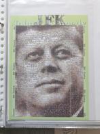 John F Kennedy  Postzegel Mozaïek, Ophalen of Verzenden
