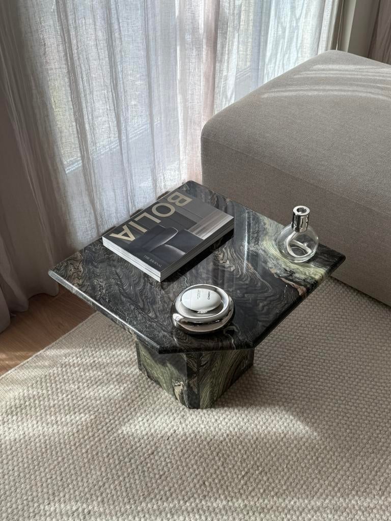 Vintage marmeren salontafel, Ophalen