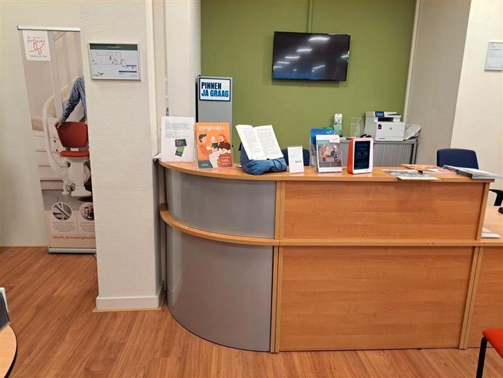 Balie te koop, Huis en Inrichting, Bureaus, Gebruikt, Demontabel, Ophalen