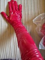 rode lak handschoenen, Verzenden, Nieuw, Maat 38/40 (M), Handschoenen