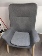 IKEA VEDBO fauteuil, Gunnared donkergrijs, zeer goede staat, Huis en Inrichting, Fauteuils, Ophalen, Zo goed als nieuw, Stof, 75 tot 100 cm