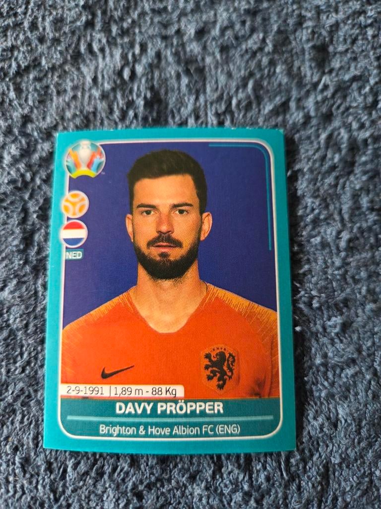 Panini EK 2020 Preview Album, Ophalen of Verzenden, Zo goed als nieuw, Buitenlandse clubs, Poster, Plaatje of Sticker