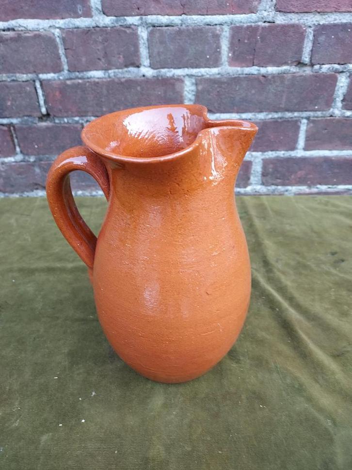 Terra aardewerk schenkkan., Antiek en Kunst, Antiek | Keramiek en Aardewerk, Verzenden