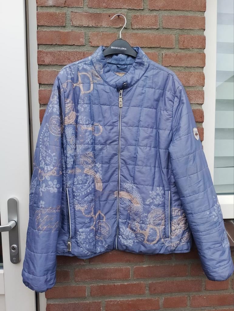 Super mooi luxe winter jas van LARGENTINA, L lila, Kleding | Dames, Jassen | Winter, Verzenden, Maat 42/44 (L), Paars