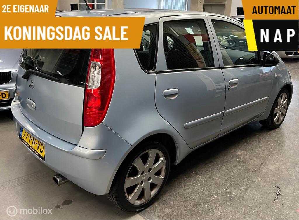 Mitsubishi Colt 1.5 2e Eigenaar - NAP - Automaat - Airco, 970 kg, Stof, 4 cilinders, Blauw
