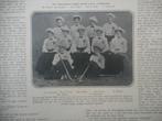 Hockey. Haarlemsche Dames Hockey-Elftal. 1904., Ophalen of Verzenden, Voor 1920, Nederland, Knipsel(s)