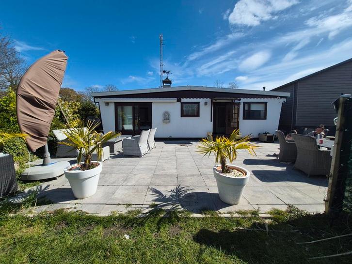 Chalet camping krabbeplaat, Caravans en Kamperen, Stacaravans, Ophalen of Verzenden