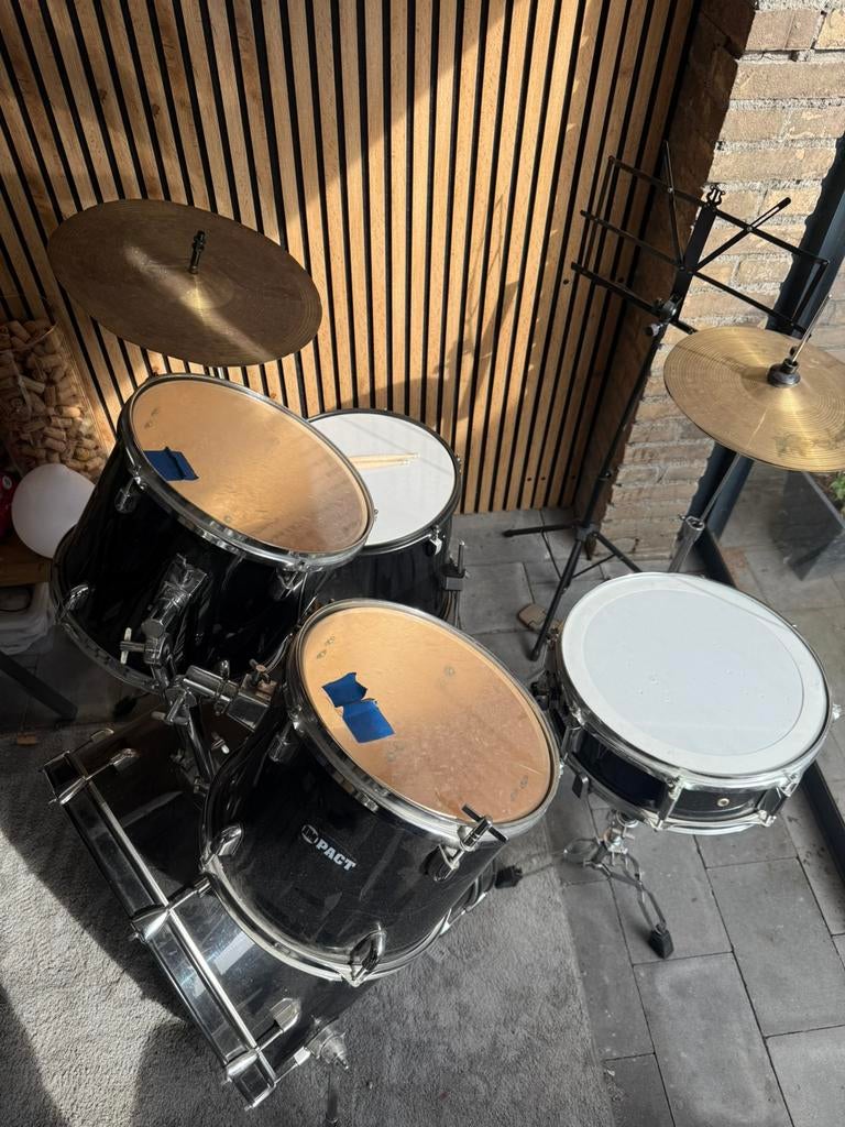 Drumstel Impact, Muziek en Instrumenten, Drumstellen en Slagwerk, Ophalen, Gebruikt, Overige merken