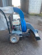 Professionele Zelfrijdende Benzine Bladzuiger met Zak, Ophalen, Benzine, Gebruikt, STEINER
