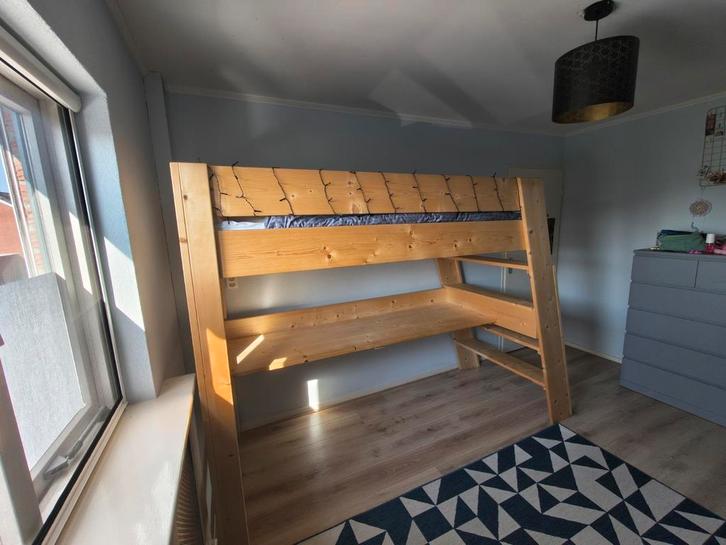 Stevige hoogslaper Seth van Rockwood– ruimtebesparend, Kinderen en Baby's, Kinderkamer | Stapelbedden en Hoogslapers, Gebruikt