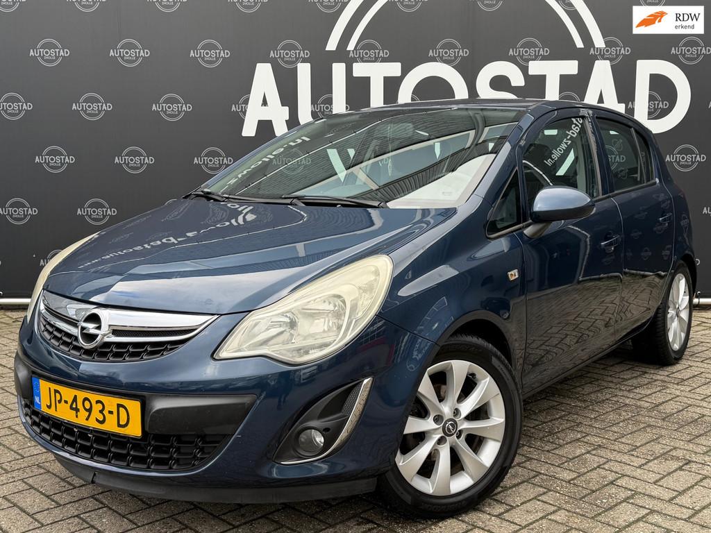 Opel Corsa 1.4-16V Cosmo APK / Navi / Airco / NAP / Cruise C, Auto's, Voorwielaandrijving, Euro 5, Navigatiesysteem, 1398 cc