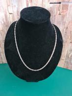Zilveren ketting 60 cm, Sieraden, Tassen en Uiterlijk, Kettingen, Ophalen of Verzenden, Zilver, Zilver