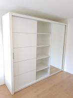 VOORRAAD Witte 4-delige slaapkamer 160x200 cm | kast B250 cm, Ophalen of Verzenden, Nieuw, Tweepersoons, Complete slaapkamer, gratis bezorging, montage tegen meerprijs