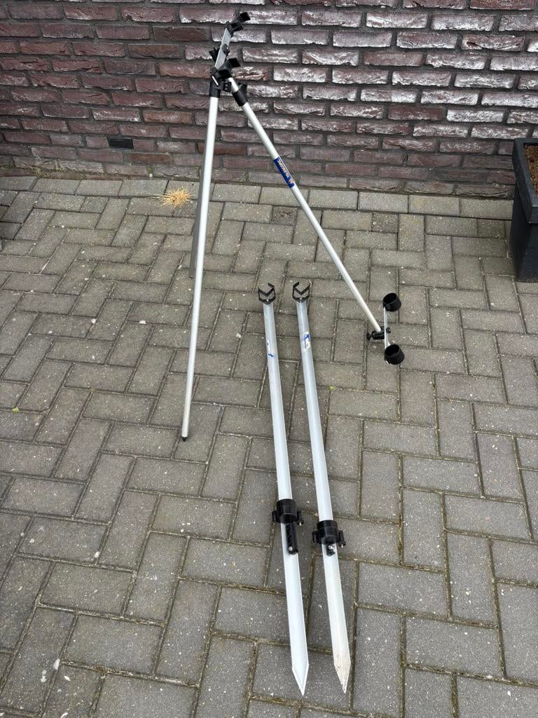 Strandsteun / hengelsteun, Watersport en Boten, Hengelsport | Zeevissen, Gebruikt, Overige typen, Ophalen