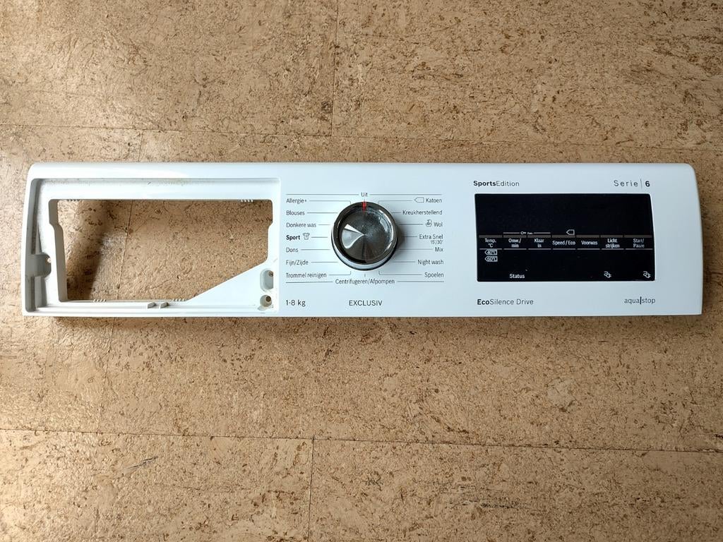 Bosch Wasmachine bedieningspaneel met printplaat Serie 6, Witgoed en Apparatuur, Ophalen of Verzenden