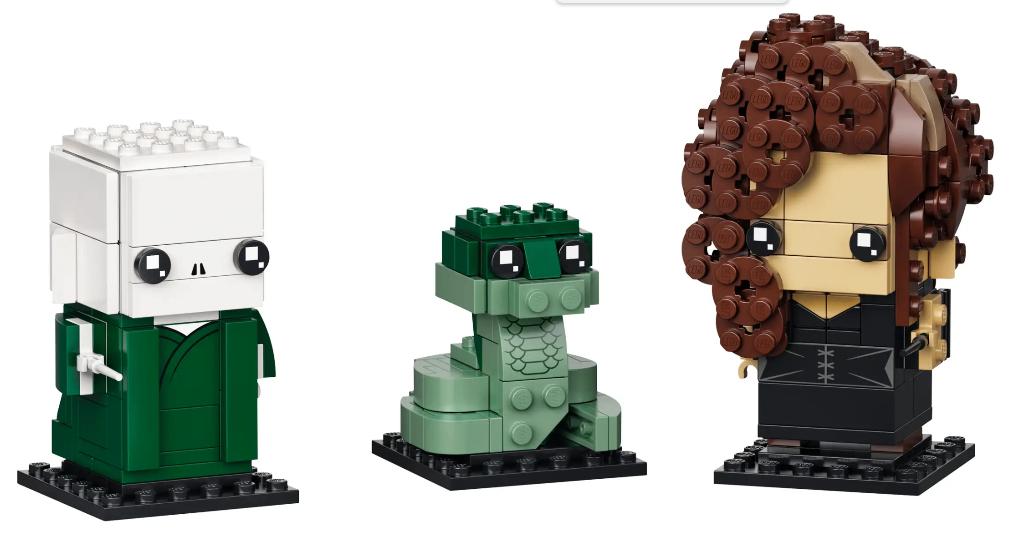 LEGO - Voldemort, Nagini & Bellatrix BrickHeadz (40496), Ophalen of Verzenden, Nieuw, Complete set, Lego