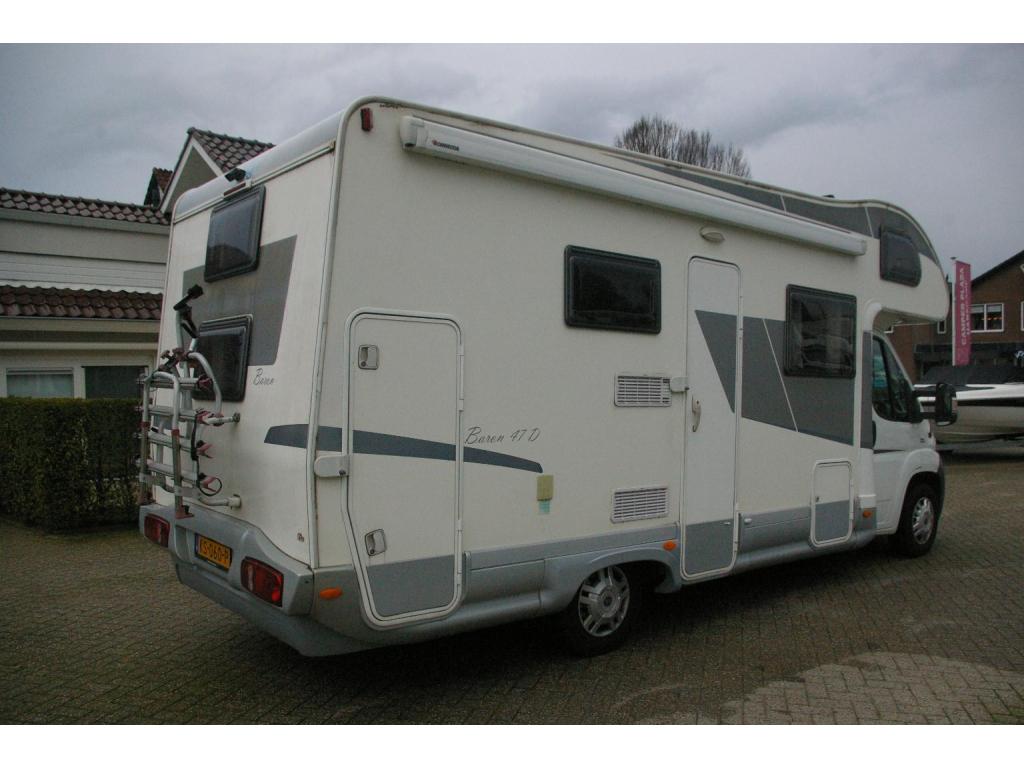 Elnagh Baron 47 D Dwars stapelbed, 2x airco, Overige merken, Alkoof, Fiat, Treinzit