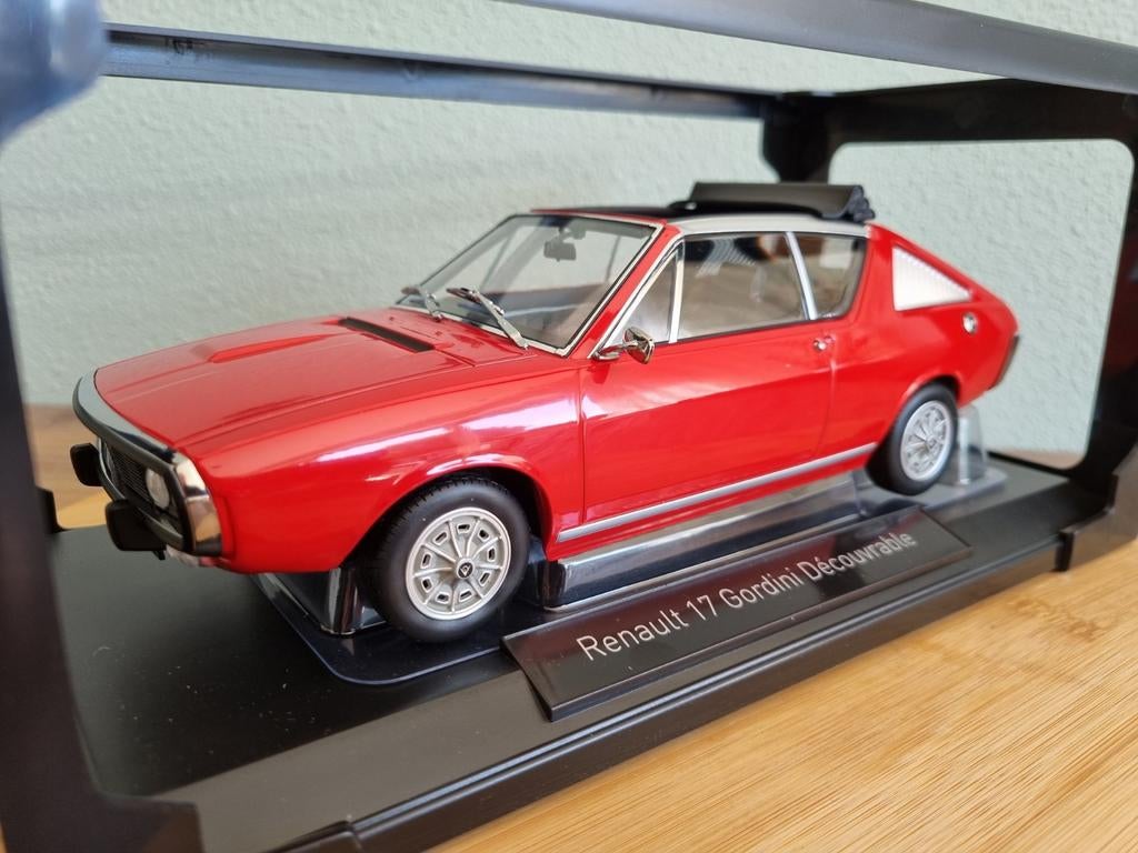 Norev Renault 17 Gordini Decouvrable 1:18 Nieuw in doos!, R, Auto, Nieuw, Norev