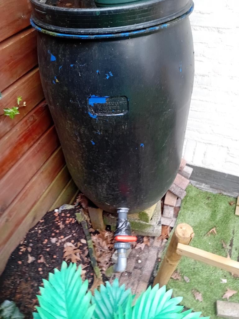 Regenton, Tuin en Terras, Regentonnen, Ophalen, Kunststof, Met kraantje, 75 tot 150 liter