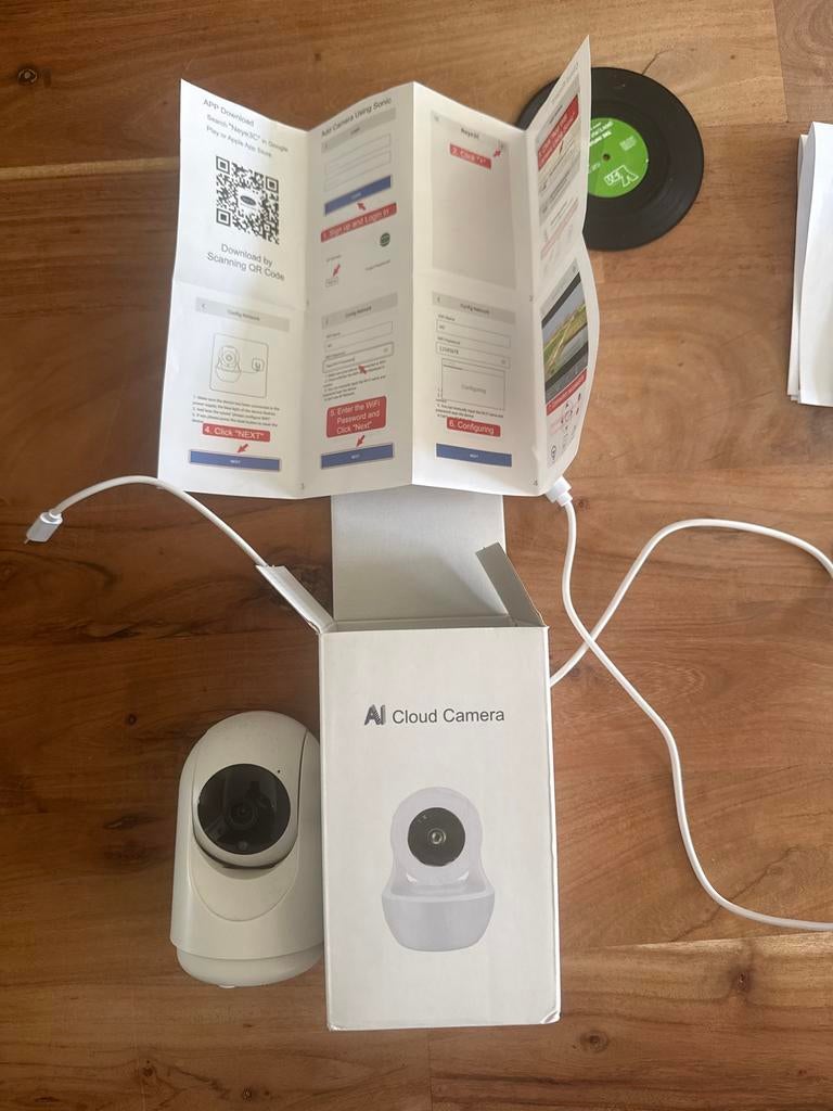 LSC Indoor PTZ Camera AI Cloud Camera, Ophalen of Verzenden, Gebruikt, Binnencamera