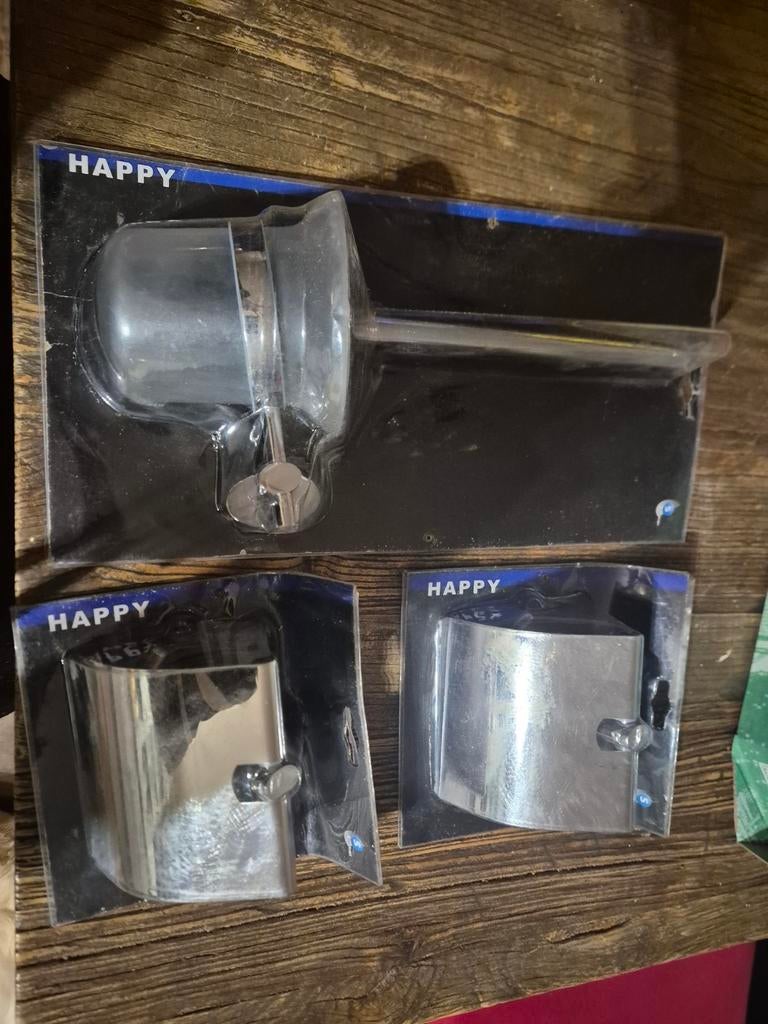 Toiletborstel en toiletrolhouders nieuwe in verpakking, Ophalen of Verzenden, Nieuw