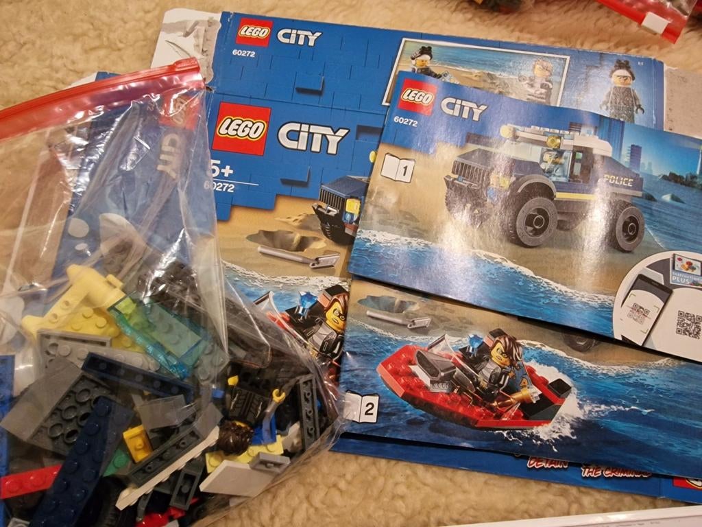 LEGO City 60272 Elite Politie Watertransport, Lego, Ophalen of Verzenden, City, Gebruikt