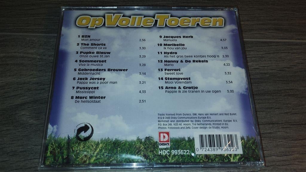 Op Volle Toeren 1 [NIEUW], Cd's en Dvd's, Ophalen of Verzenden, Gebruikt, Levenslied of Smartlap