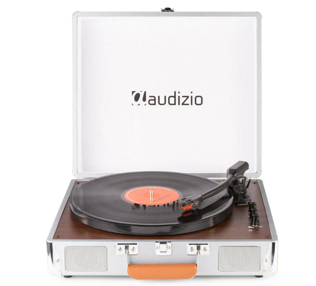Audizio RP320 koffer platenspeler + Speakers, Bluetooth, USB, Platenspeler, Ophalen, Overige merken, Nieuw