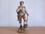 Beeld Houtsnijwerk Holzschnitzerei Gröden, Bergsteiger 30 cm, Ophalen of Verzenden