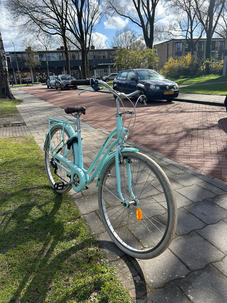 Btwin damesfiets - Opknapper, Fietsen en Brommers, Fietsen | Dames | Damesfietsen, Overige merken, Gebruikt, Versnellingen, Ophalen of Verzenden